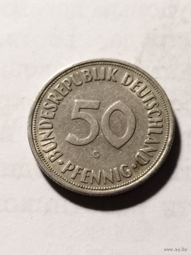 Германия 50 пфенинг 1968 G