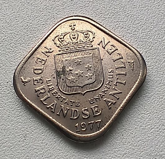 Антильские острова 5 центов, 1977 7-1-28