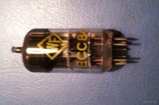 Радиолампа ECC84 WF (двойной триод с отдельными катодами)