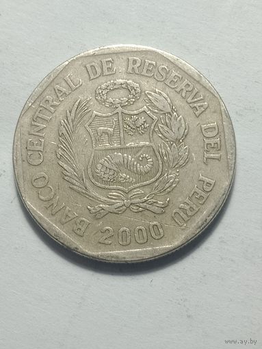 Перу  1 новый соль 2000  года .