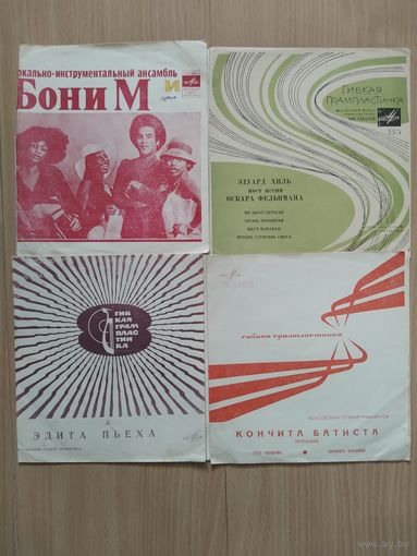 Гибкие пластинки-4 шт.