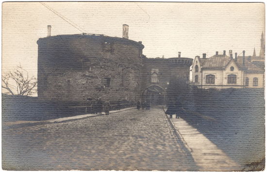 Почт. карточка, Эстония (морские ворота, Таллин)