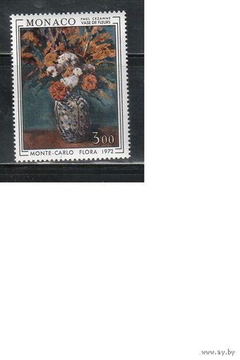 Монако-1972(Мих.1041)  **   , Живопись (одиночка)