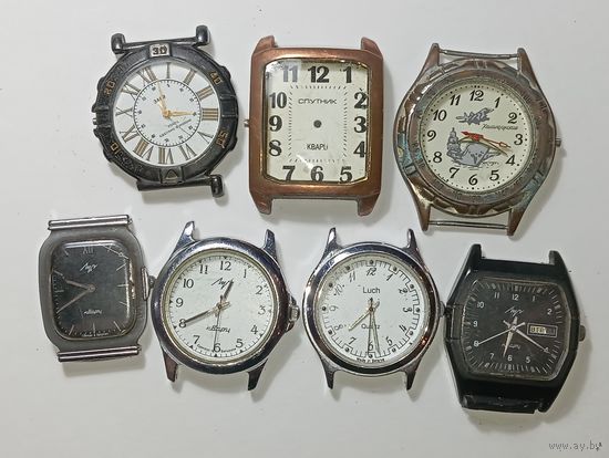 Сборный лот часов Совецких брендов . С рубля .