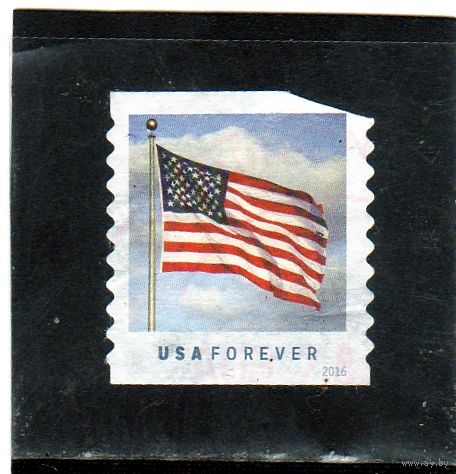 США. Ми-5228. Флаг США. 2016.