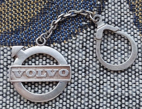 Брелок-эмблема бренда "Volvo". Серебро 925! Швецкие автомобили марки Вольва. Сторгуй за свою цену, предложи обмен!