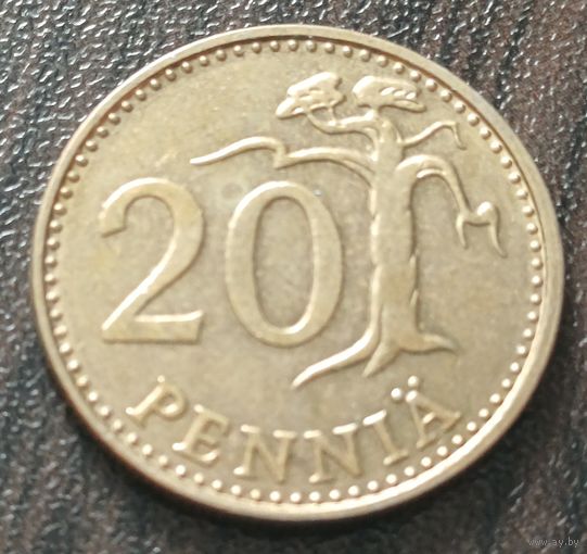 Финляндия 20 пенни, 1976    ( 1-12-3 )