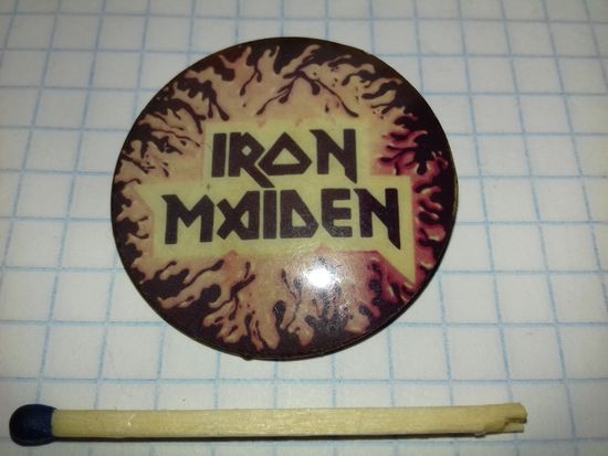 IRON MAIDEN  стальной в сохране