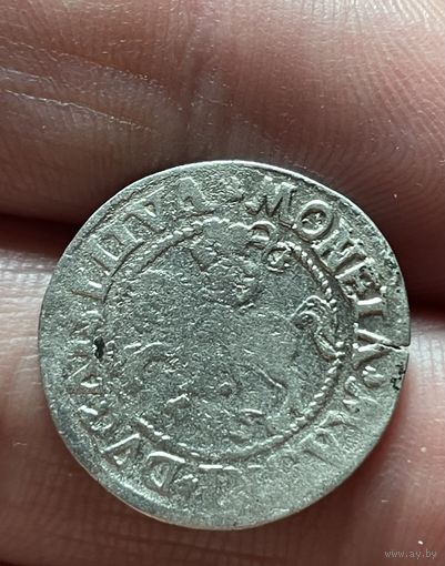 Полугрош 1545 года без МЦ.