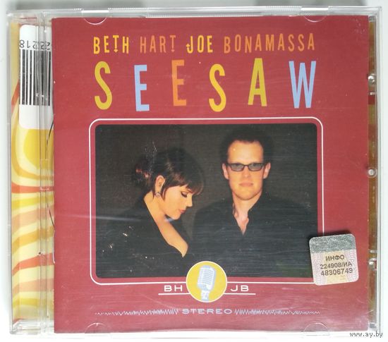 CD Beth Hart & Joe Bonamassa – Seesaw (2013) 	Blues Rock, Modern Electric Blues, Vocal