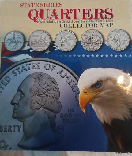 Альбом с квотерами США