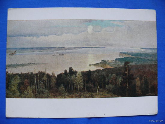Титков И. В., Река Обь, 1957, чистая.