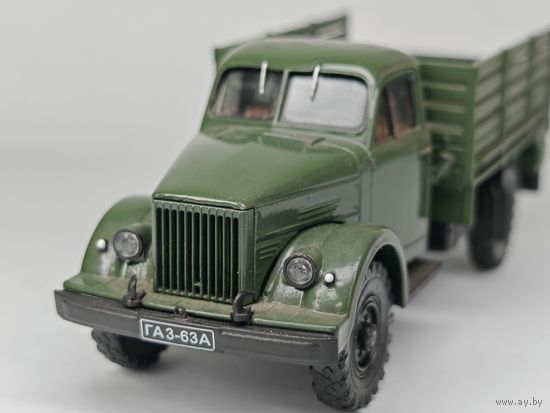 Модель Советского автопрома. ГАЗ-63А (1:43) С рубля