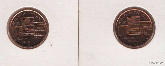 Токен Монетный двор Эскильстуна 1974. Швеция. 19 мм. В холдере.