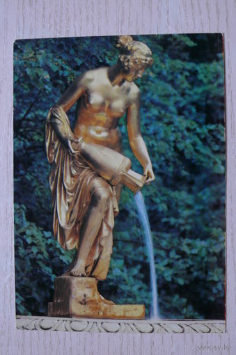 Петродворец. Фонтан "Данаида"; 1980, чистая.