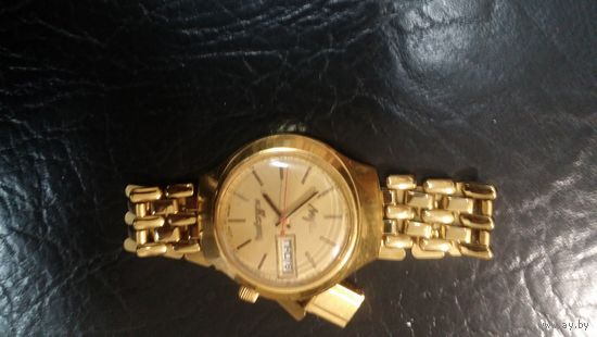 Луч 3055 позолоченные с браслетом