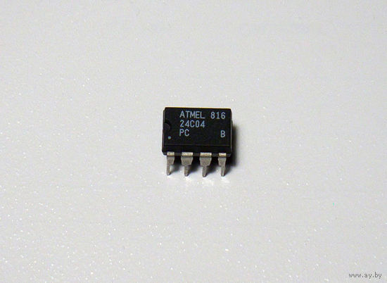 Микросхема Atmel 24C04 EEPROM 4К (512 X 8) DIP-8