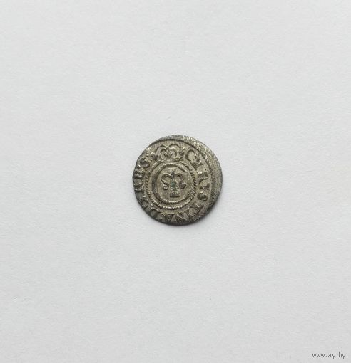 Королевство Швеция. Кристина Августа Ваза. Рига. Солид 1647 г. Хорошее состояние! Штемпельный блеск!