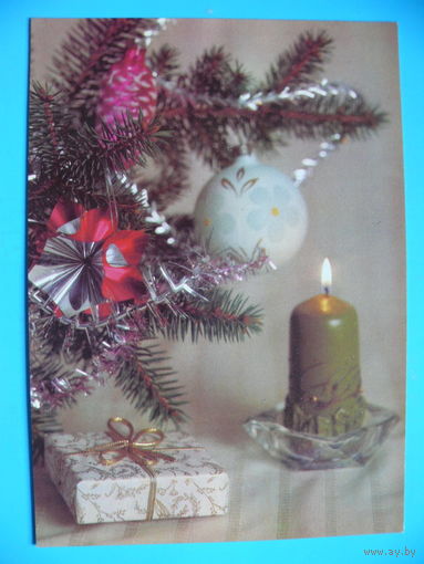 Круцко Л.(фото), С Новым годом! 1990, чистая.