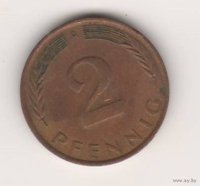 Германия, 2 pfennig, 1991