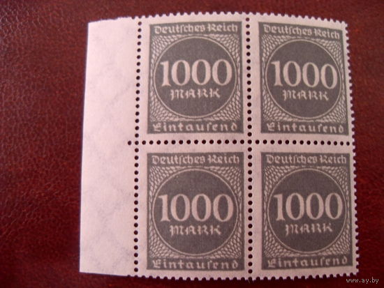 Рейх. 1923 Mi.273 MNH**