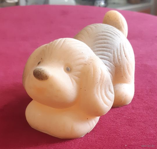 Игрушка резиновая Собачка (Песик, Щенок). СССР