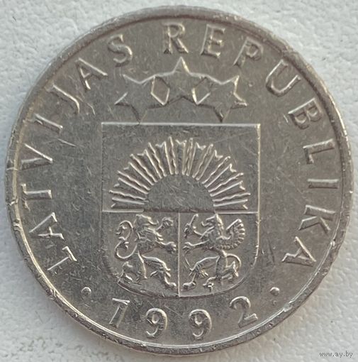 Латвия 50 сантим 1992 г.