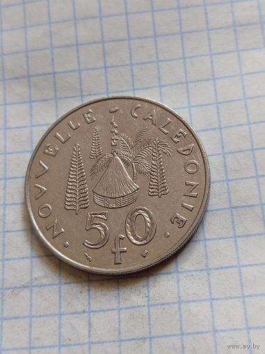 50 франков 1997 года новая Коледония