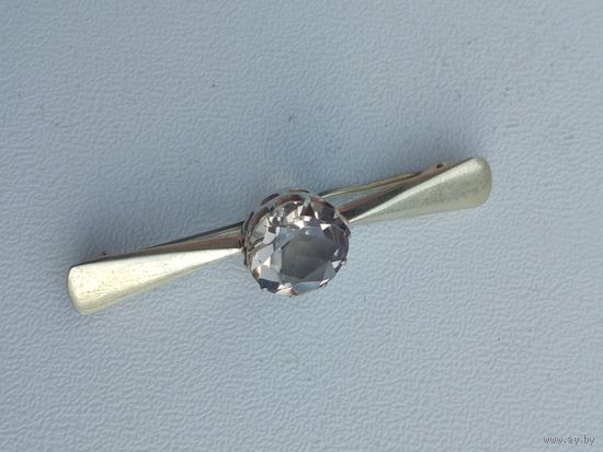 Брошь Ссср ,клеймо, раухтопаз