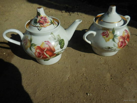 Сахарница + заварник