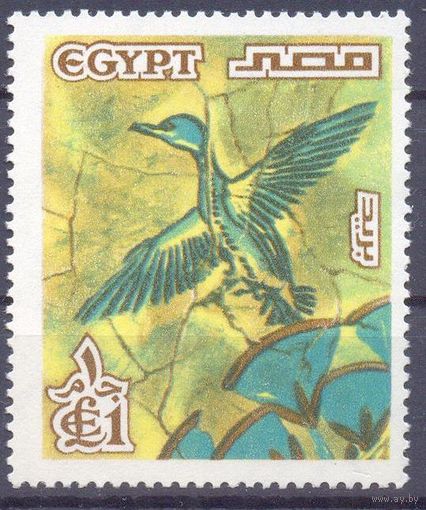 Египет наскальный рисунок фауна птицы