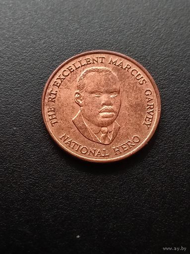 Ямайка 25 центов 1996 г.