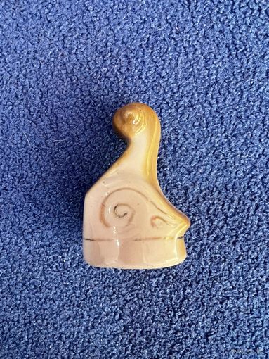 Крышка (пробка) для штофа "Казак с бандурой" ЗХК Полонное. АУКЦИОН не с рубля без МПЦ.