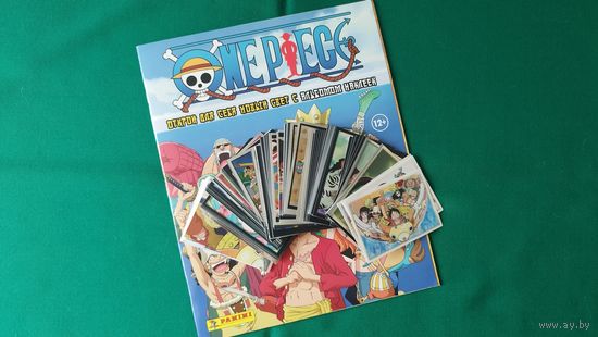 Альбом для наклеек PANINI One Piece и сет наклеек