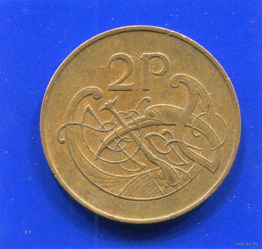 Ирландия 2 пенса 1975