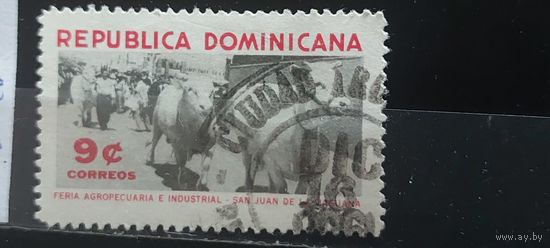 РАСПРОДАЖА. ДОМИНИКАНСКАЯ РЕСПУБЛИКА 1960г. Полная серия. Гаш.