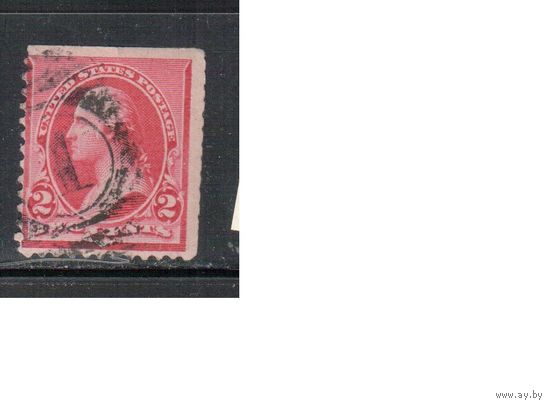 США-1890, (Мих.62), гаш.  , Стандарт, Президенты, Вашингтон(3)