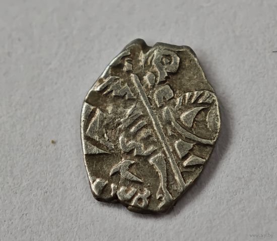 Копейка Петр I годовая серебро