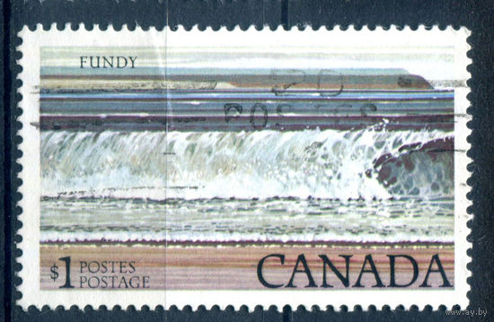 Канада - 1979/81г. - национальный парк Фанди - 1 марка - полная серия, гашёная [Mi 715]. #3-WB-88-A-2