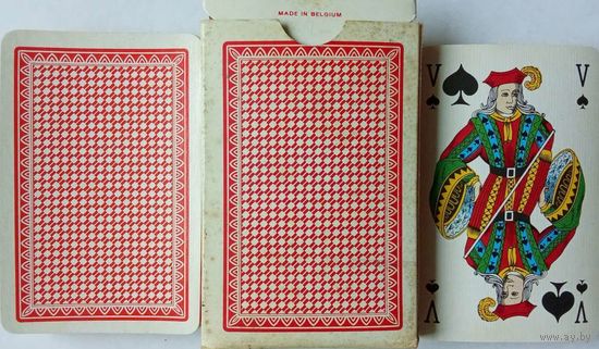 Карты игральные made in Belgium винтаж