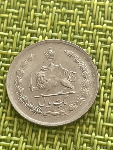 Иран 1 риал 2535 / 1976 г (50 лет династии Пехлеви KM# 1205 )