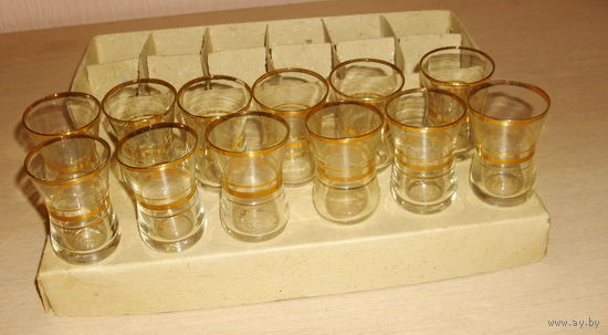 Рюмки. ( 12 шт. )