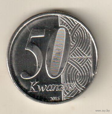 Ангола 50 кванза 2015 40 лет независимости