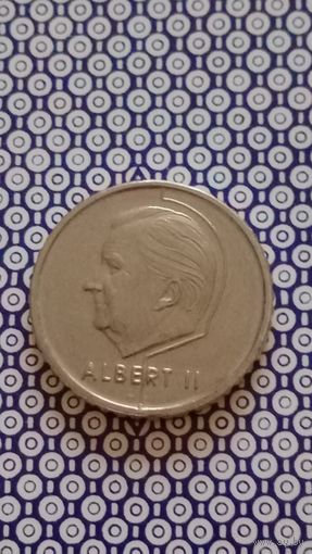 Бельгия 50 франков 1994 фламандская надпись