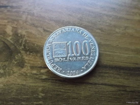 Венесуэла 100 bolivares 2004