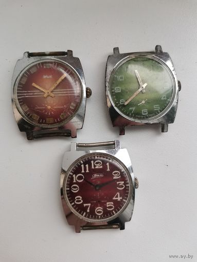 Часы СССР ЗИМ ZIM 3 штуки с 1 рубля