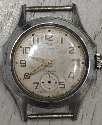 Часы ""Восток", "Чайка, ЧЧЗ, механизм 2605, выпуск до 1965 г., на ходу.