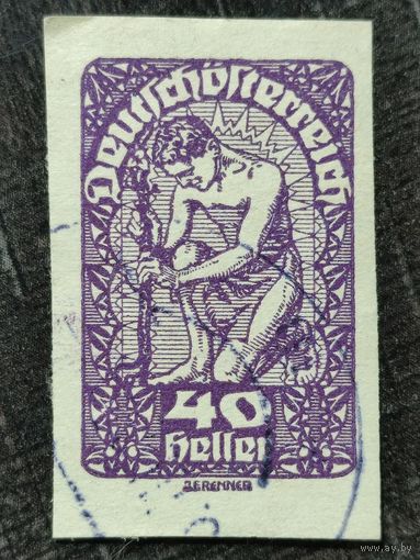 Стандартный выпуск. Республика Германская Австрия. 1920г. 2.22