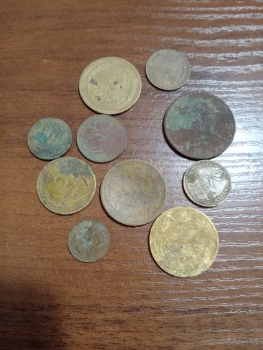 Монеты СССР одним лотом ранние