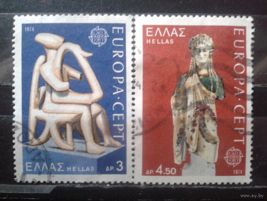 Греция 1974 Европа, скульптуры